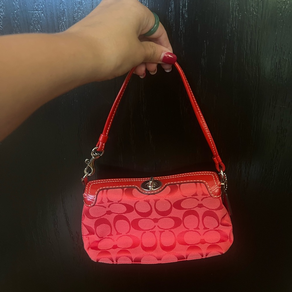 Coach Cherry Mini Handbag